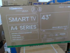 Hisense 43" Smart Tv | Vibrant Display Smart Connectivity