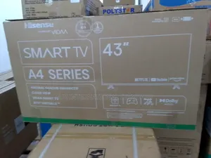 Hisense 43" Led Smart Tv Wifi Hdr, High-Resolution Display