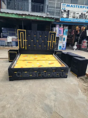 Luxury 6by6 Complete Set of Bed.
