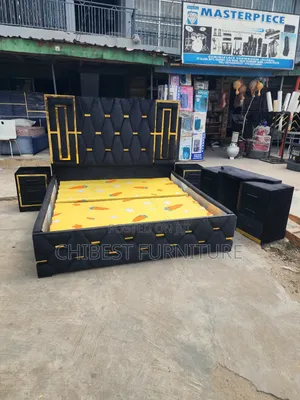 Padded Ulphostery Brand New Set of Bed.