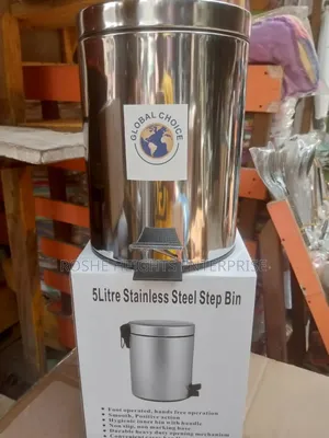 5l Stainless Steel Pedal Bin