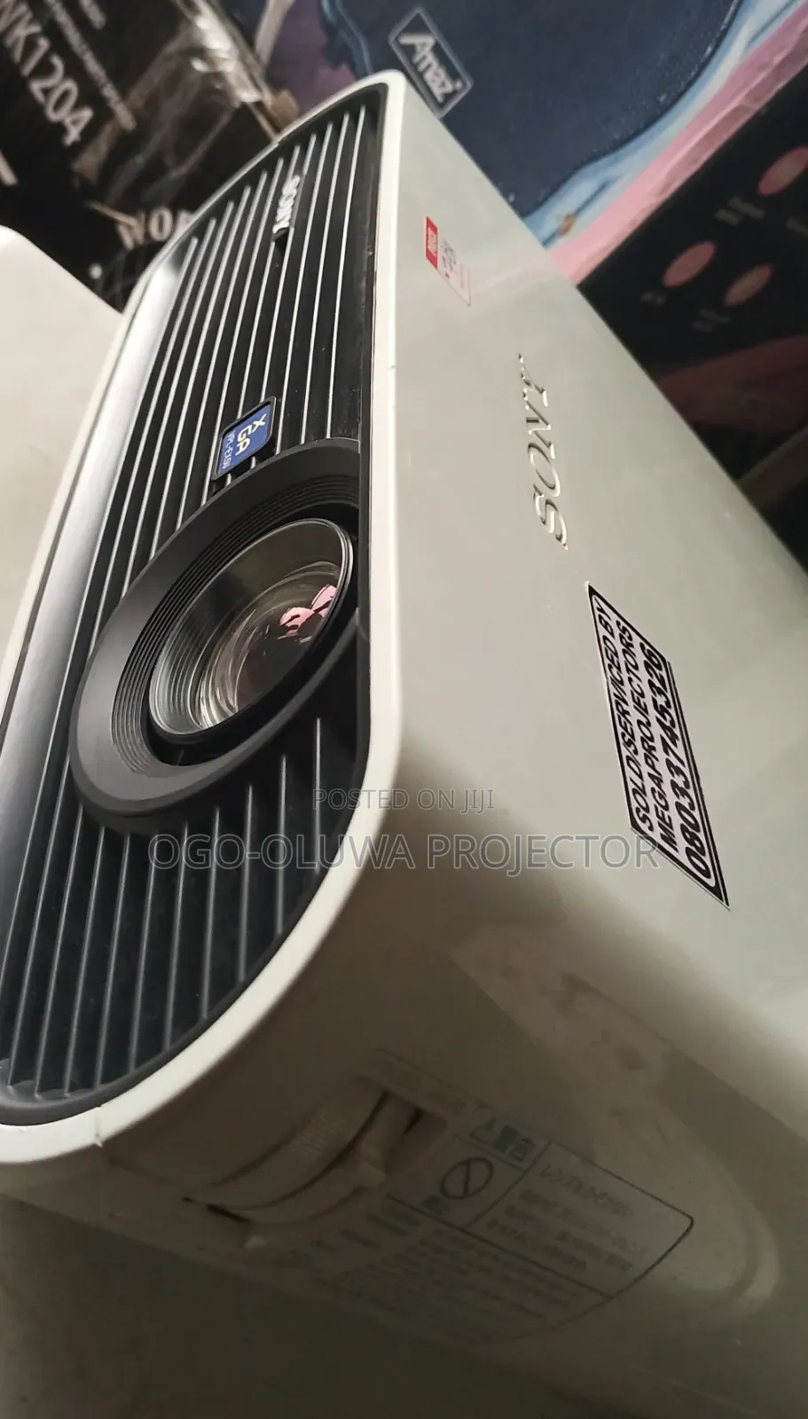 White Sony Projector