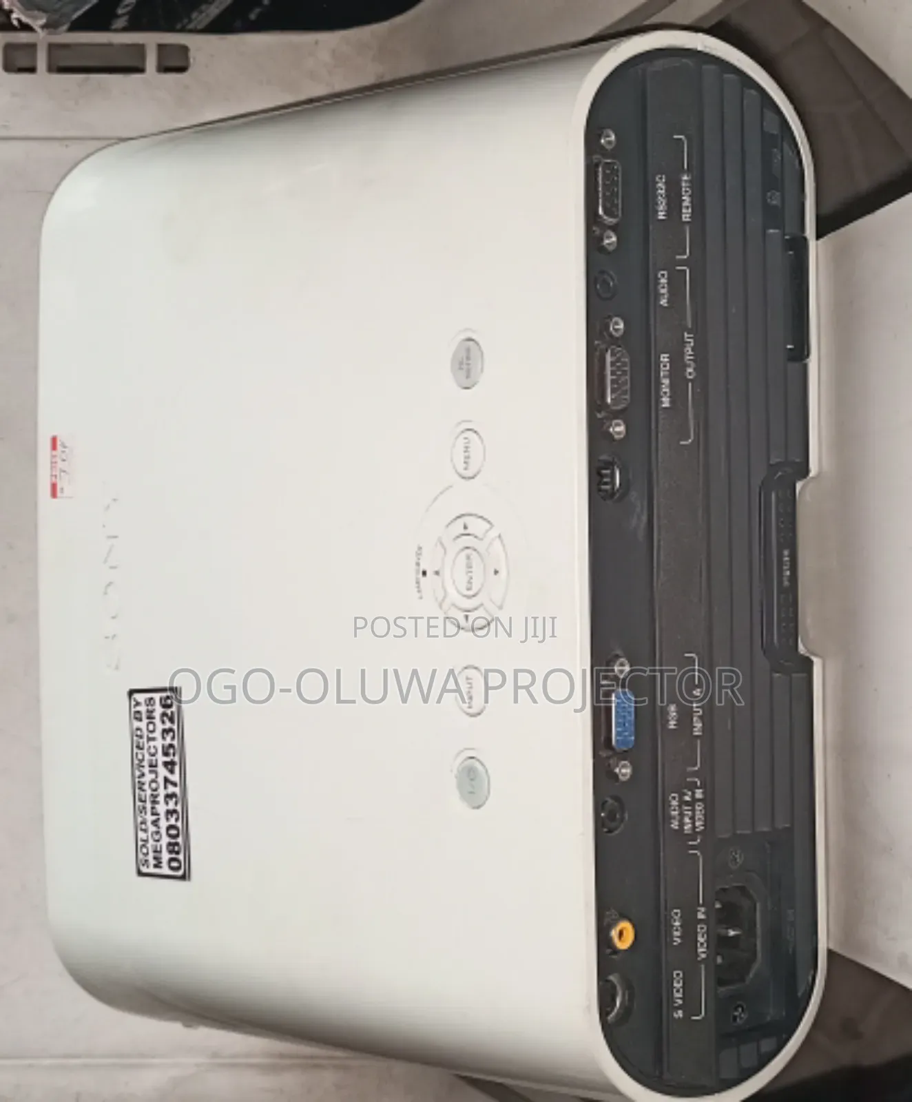 White Sony Projector