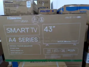 Hisense 43" Smart Tv | Hdmi, Usb, Bluetooth