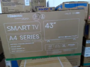 Hisense 43-Inch Smart Tv | Google Play, Wifi, Hd Resolution