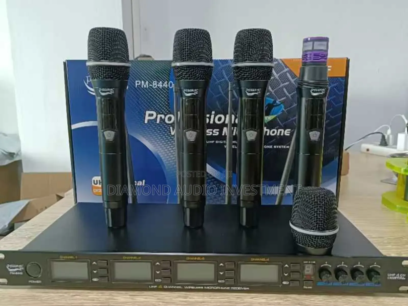 Passmac Pm-8440 4in1 Wireless Microphone