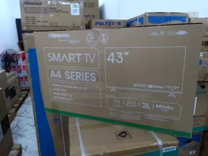 Hisense 43" Smart Tv | Ai-Powered Features High Contrast