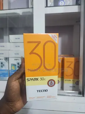 New Tecno Spark 30C 128 GB Black