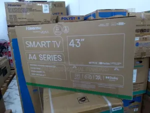 Hisense 43-Inch Led Smart Tv| Smooth Motion Streaming Apps
