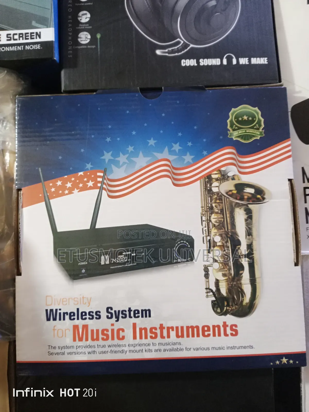 Professional Auto Sax Microphone