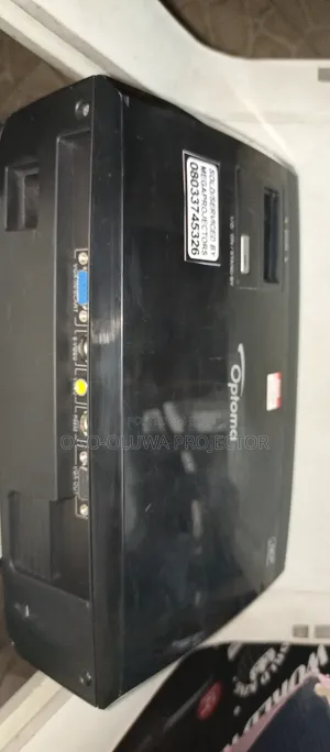 Black Optoma Projector