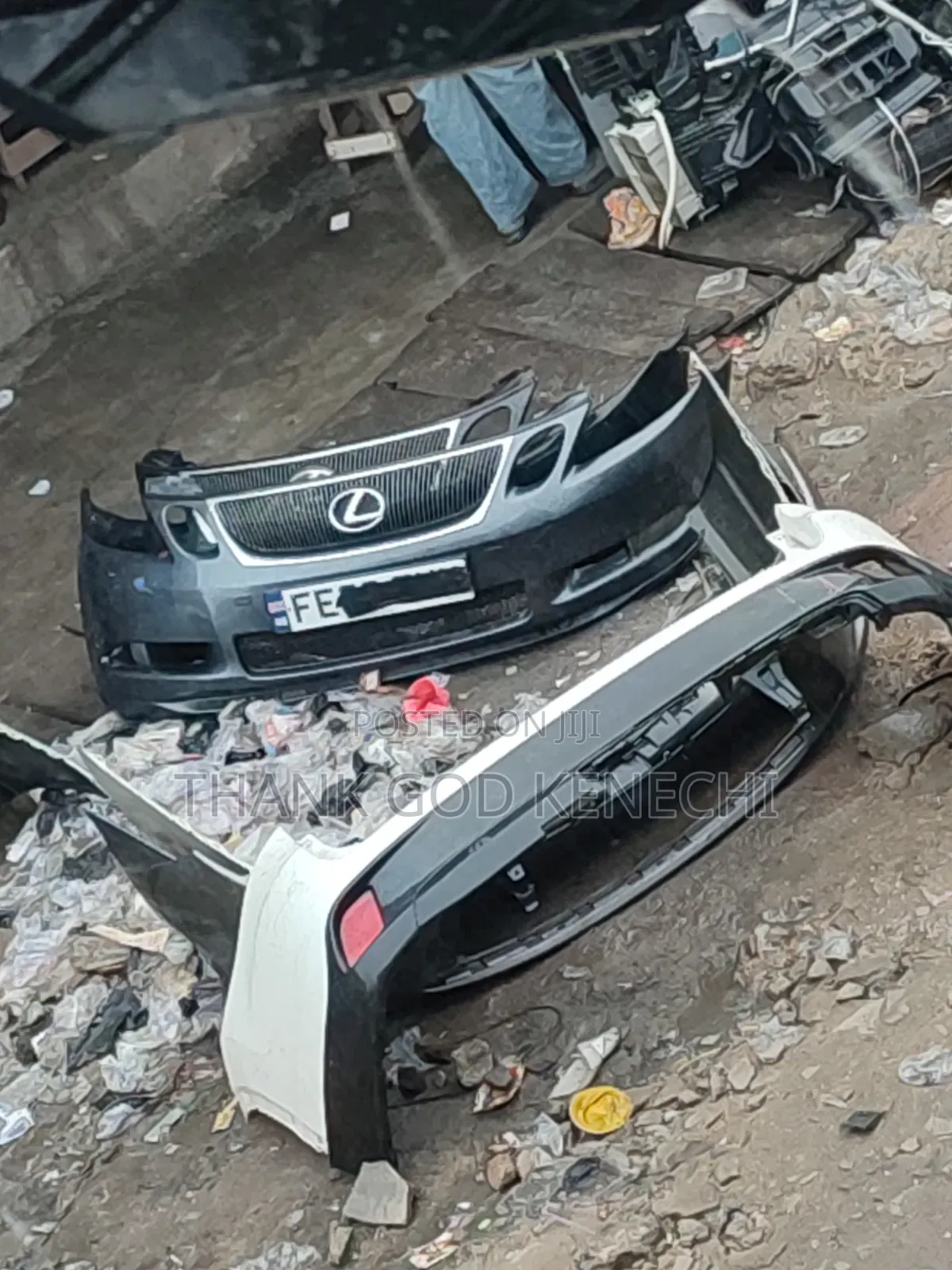 Complete Back Bumper Highlander 2015 to 2018 Model