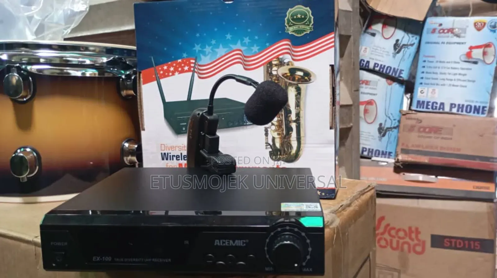 Professional Auto Sax Microphone