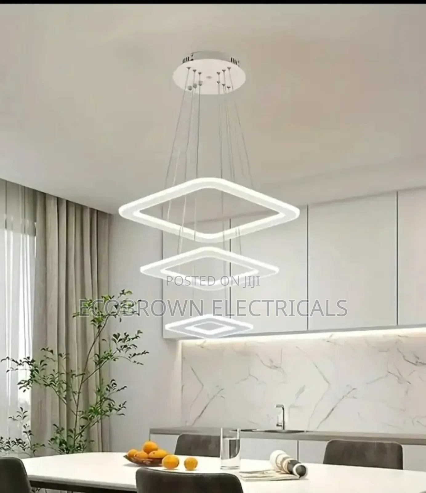 Square Chandelier Light