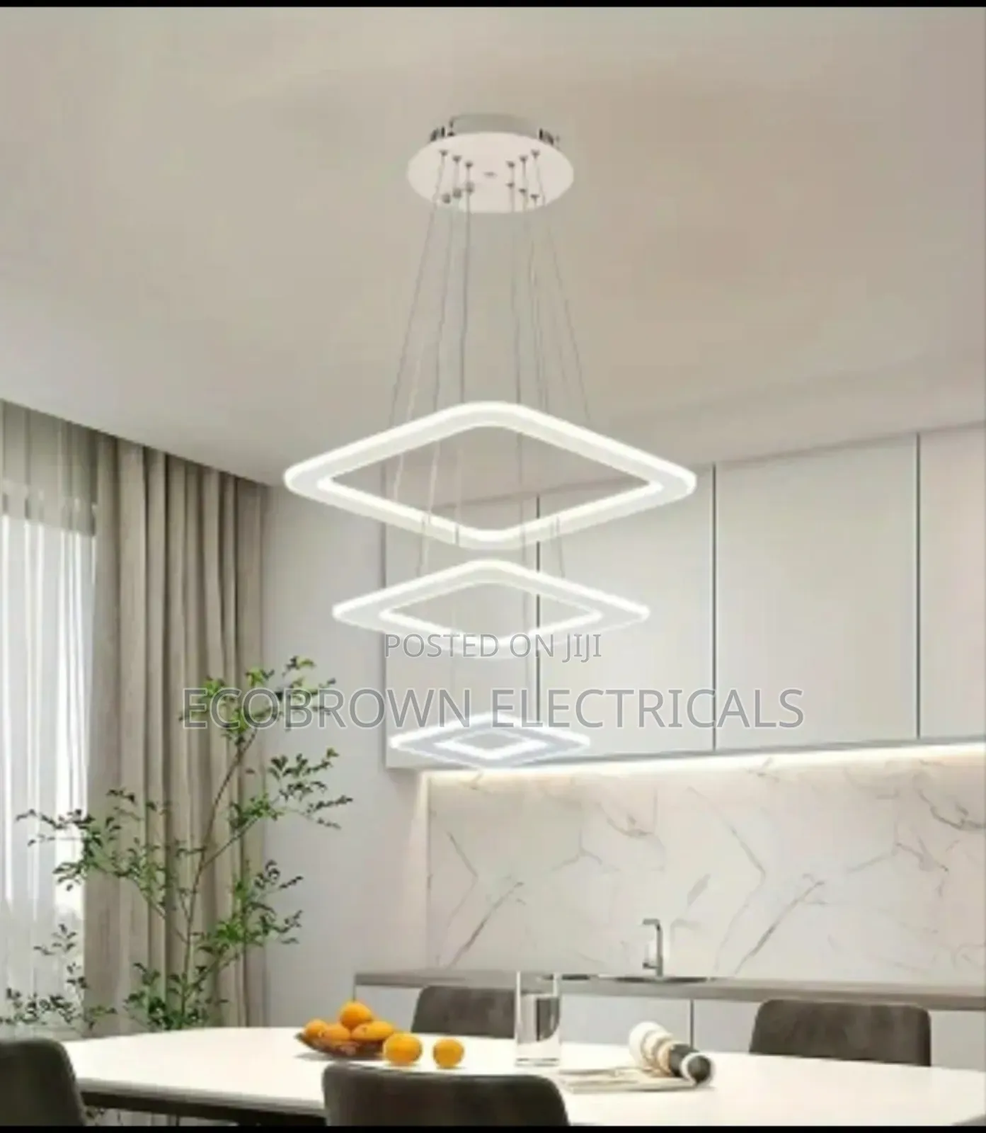 Square Chandelier Light
