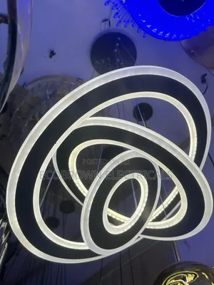 3 Ring Chandelier Light Fixture