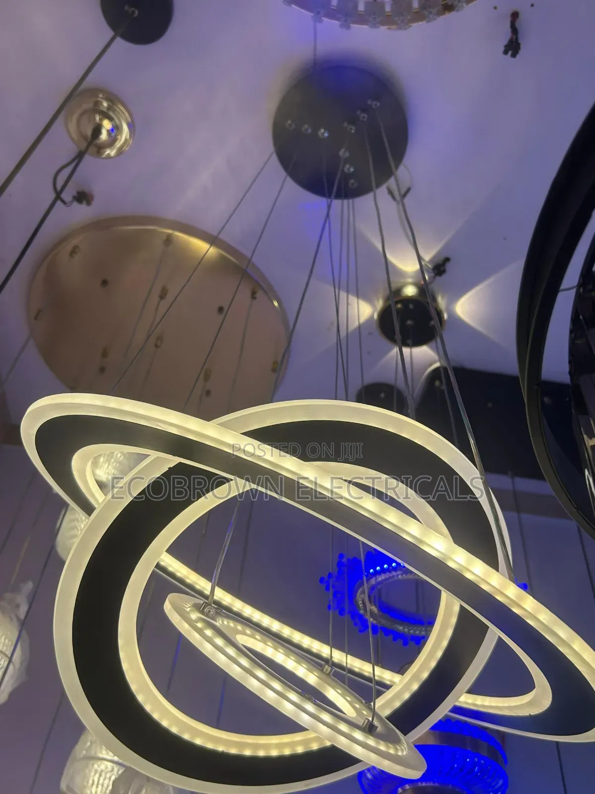 3ring Chandelier Light Fixture