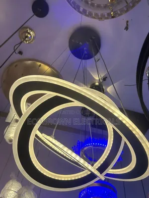Very Beautiful 3 Ring Pluto Chandelier Light Fixture