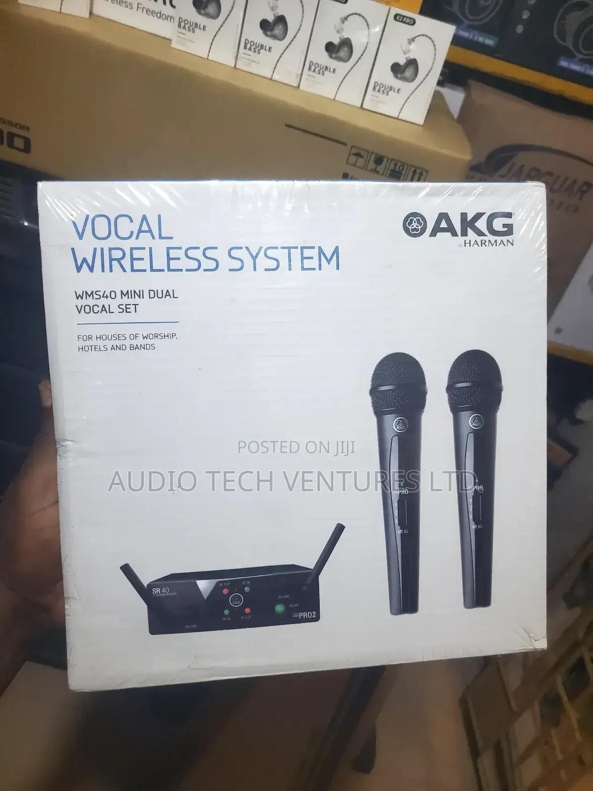 Akg Vocal Wireless Wms40 Mini Dual