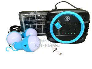 Dp Solar Light Dp-7718 Multi-Functional 12,000mah 3bulbs