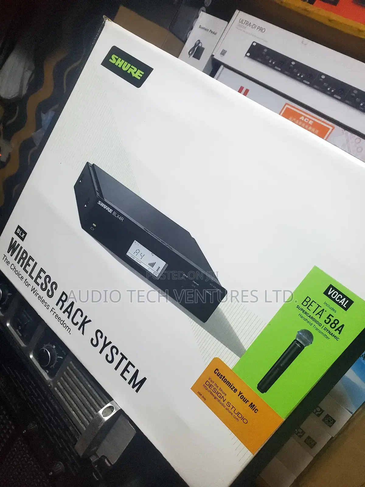 Shure Blx4r Beta 58a