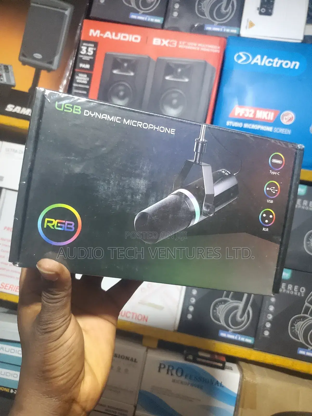 RGB Usb Dynamic Studio Mic