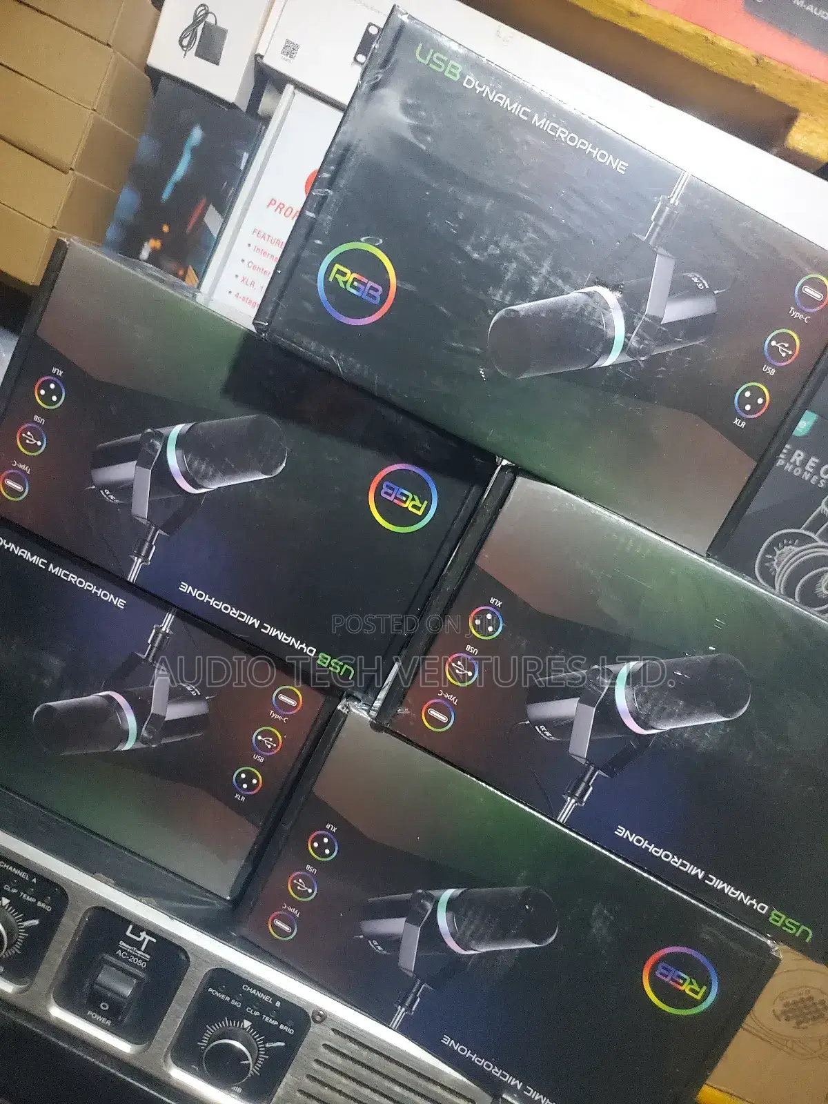 RGB Usb Dynamic Studio Mic