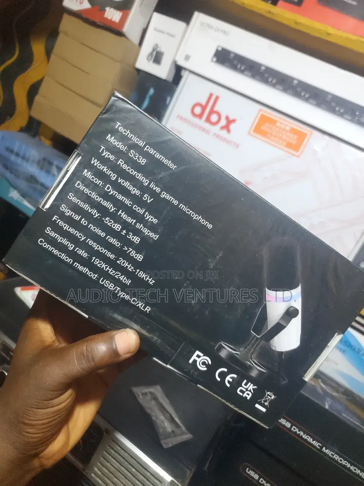 RGB Usb Dynamic Studio Mic