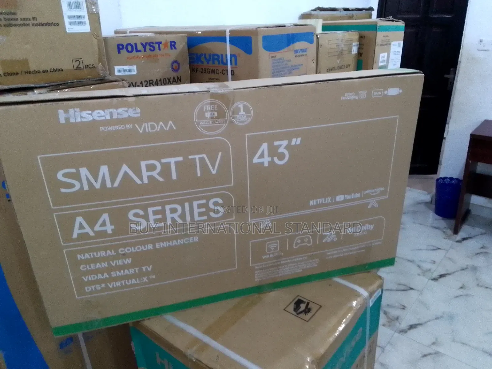 Hisense 43-Inch Smart Tv Google Assistant Alexa Compatible