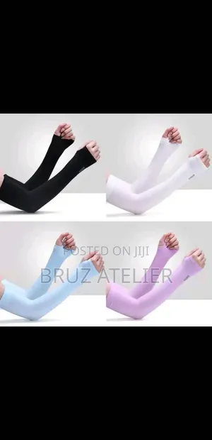 6 Pairs of Black Arm Sleeves