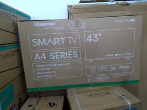 Hisense 43-Inch Led Smart Tv High Contrast Energy Efficient