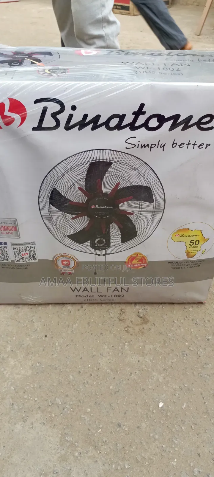 Binaton Wall Fan 18"