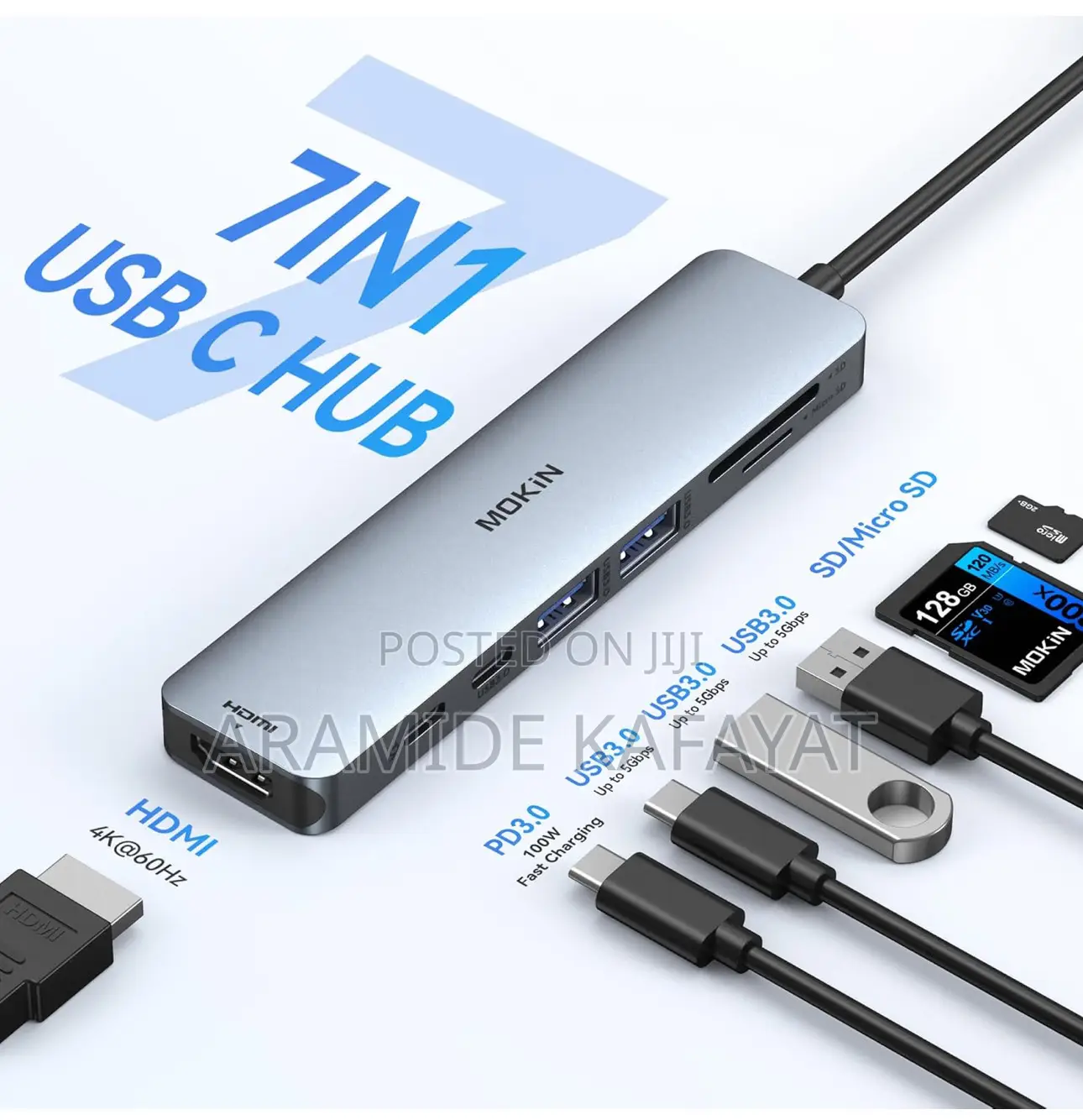 Mokin Usb C Adapter 7in1
