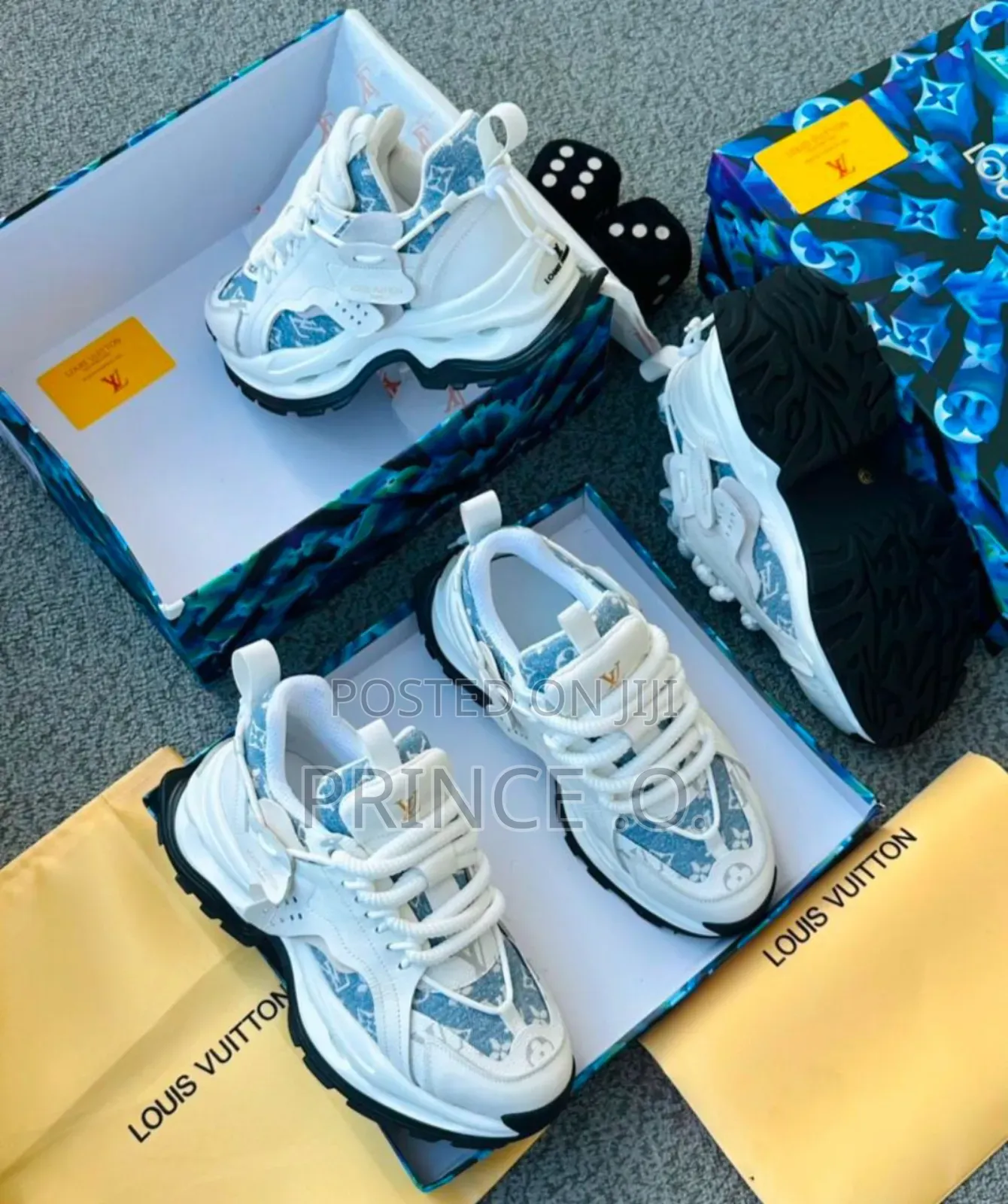 Loius Vittion Chunky Lace Sneakers