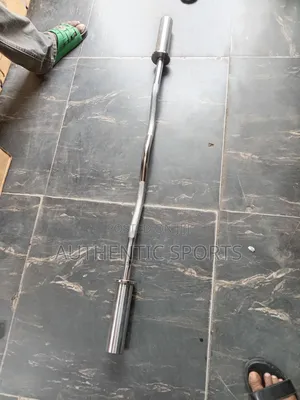 Photo - 5.3feet Olympic Curling Bar