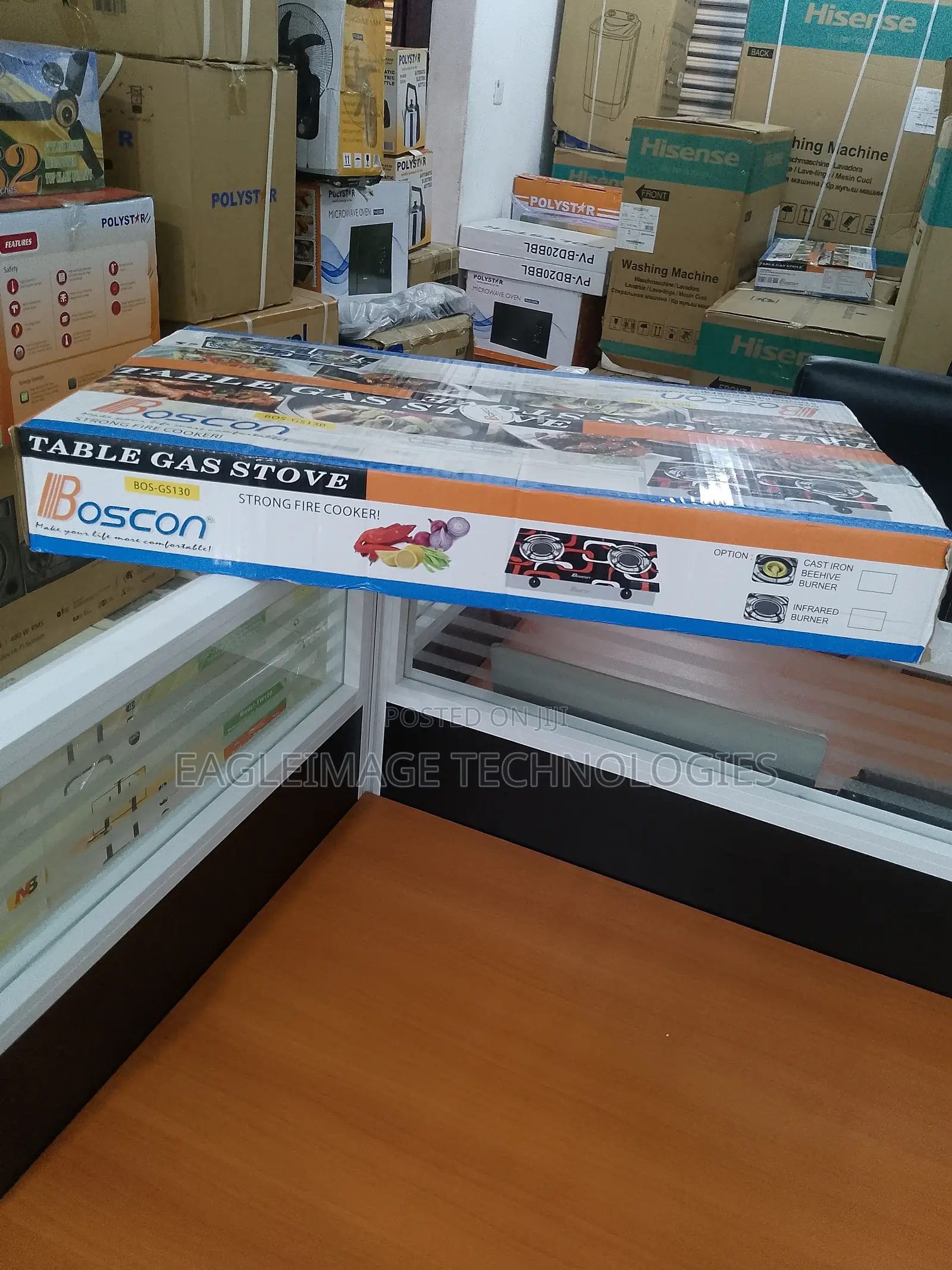 Boscon Sizzling Convinence Table Gas Cooker