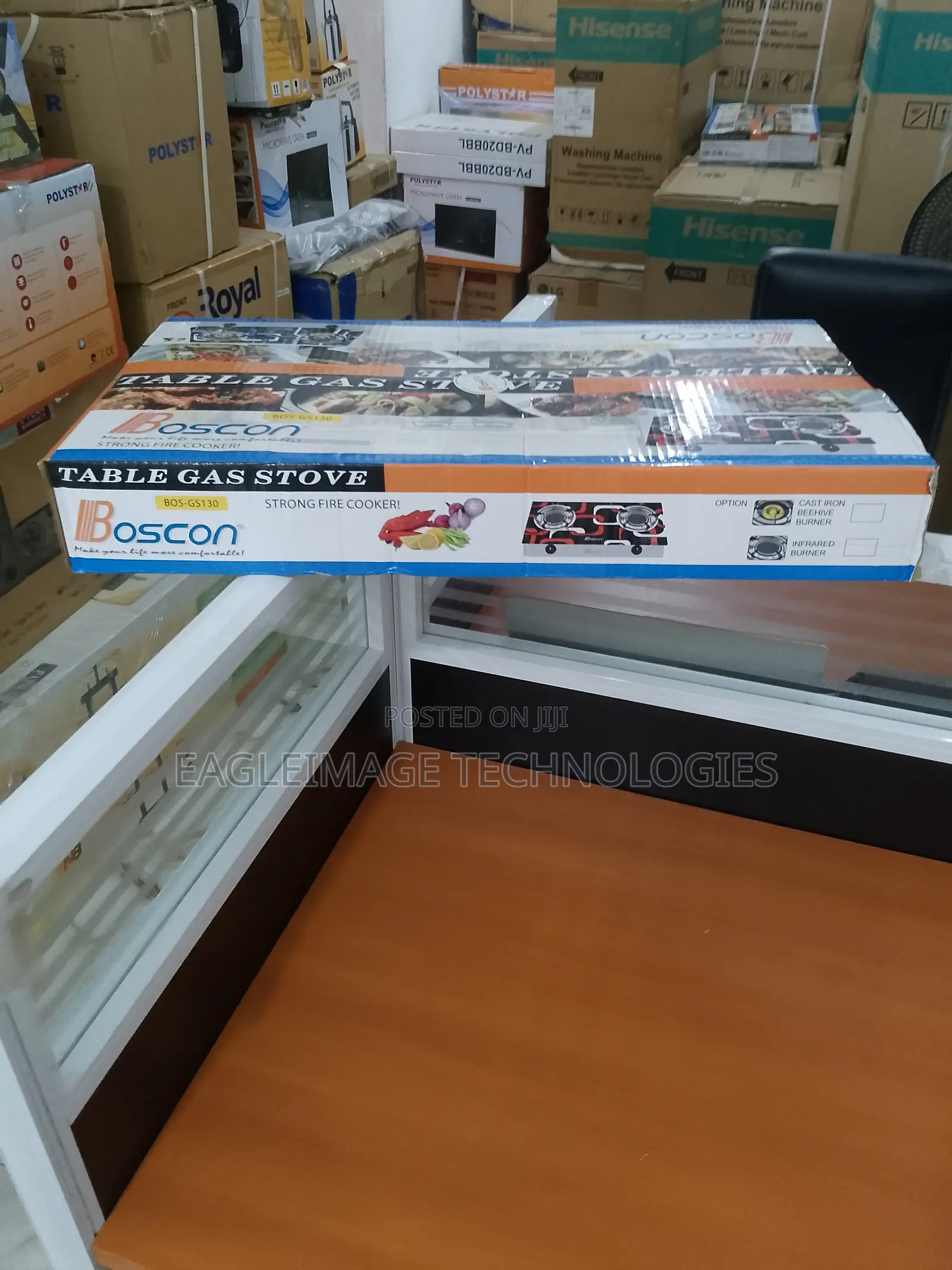Boscon Chef Secret Table Gas Cooker