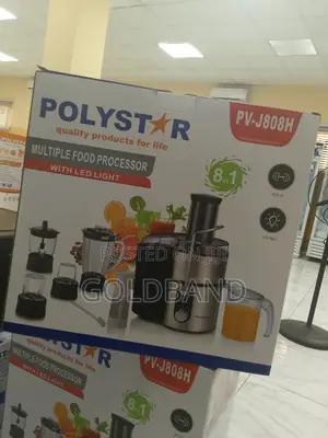 Polystar Prep Made Easy: Time-Saving Food Processor Pv-J808h
