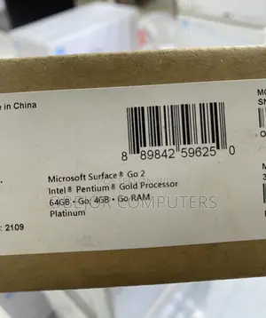 New Microsoft Surface Go 2 64 GB Gray