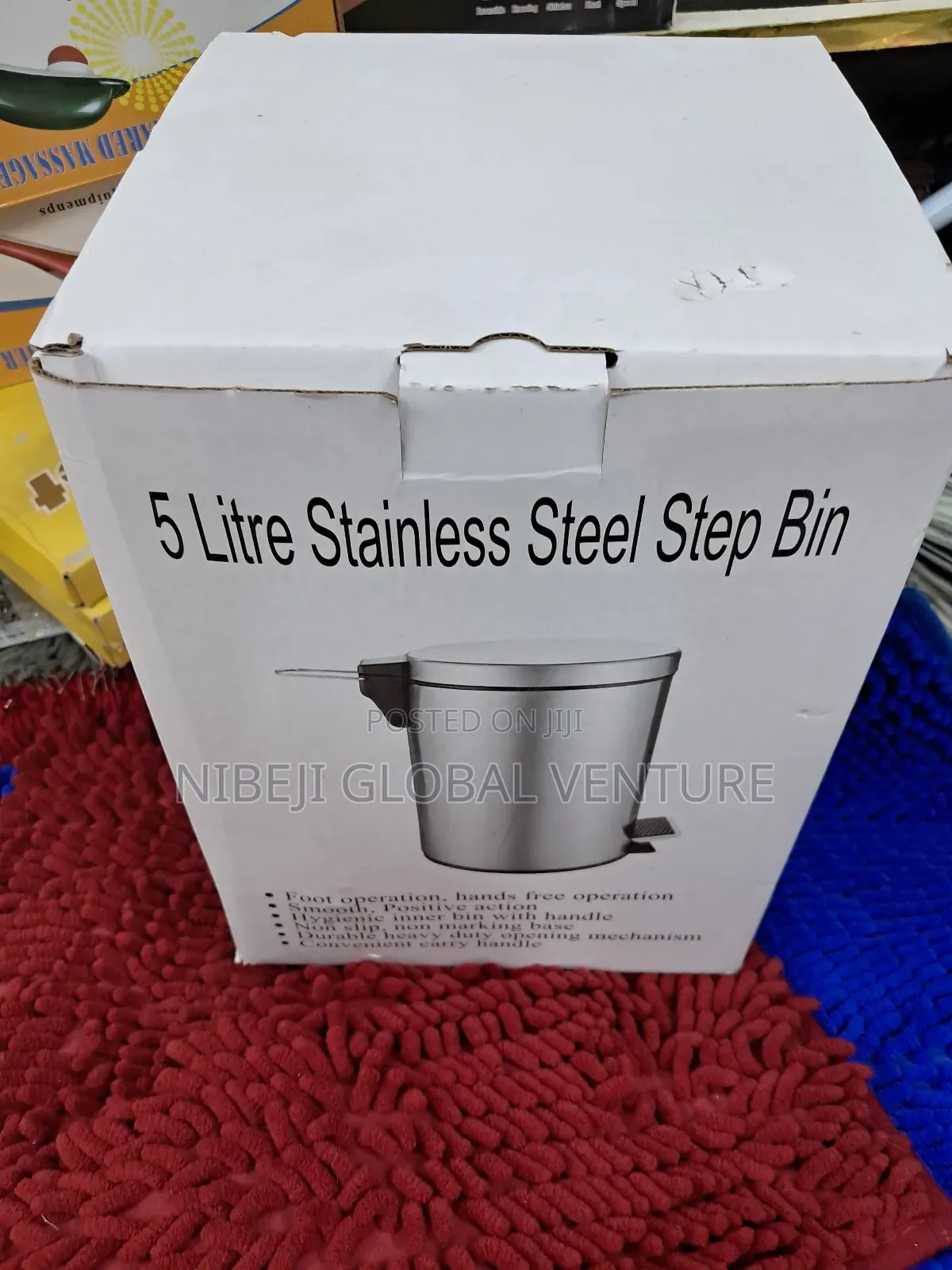3liter Stainless Steel Step Bin