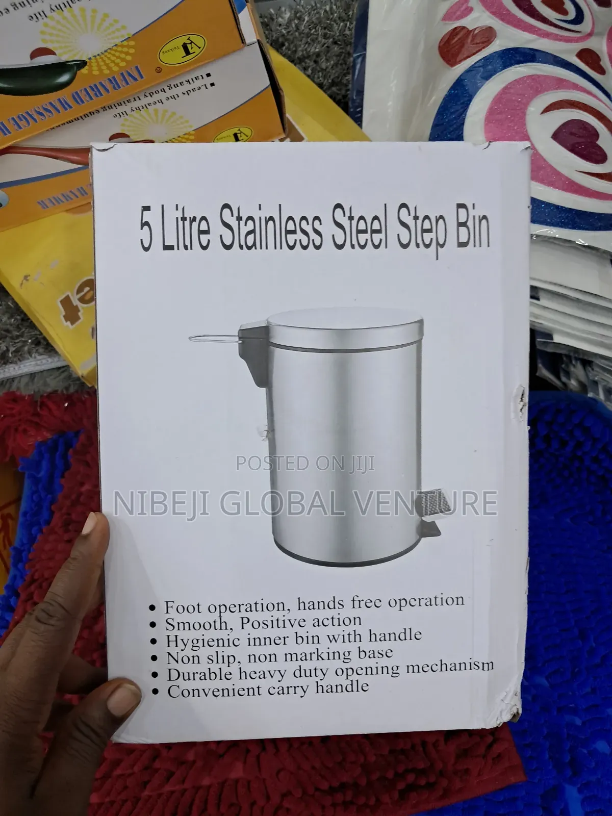 3liter Stainless Steel Step Bin