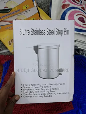 3liter Stainless Steel Step Bin