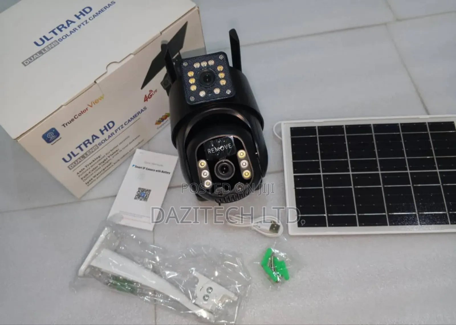 Eseecloud Solar 4g PTZ Camera [Dual Lens]