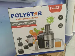 Polystar 8in1 75mm Chef-Grade Food Processor Pv-J808h