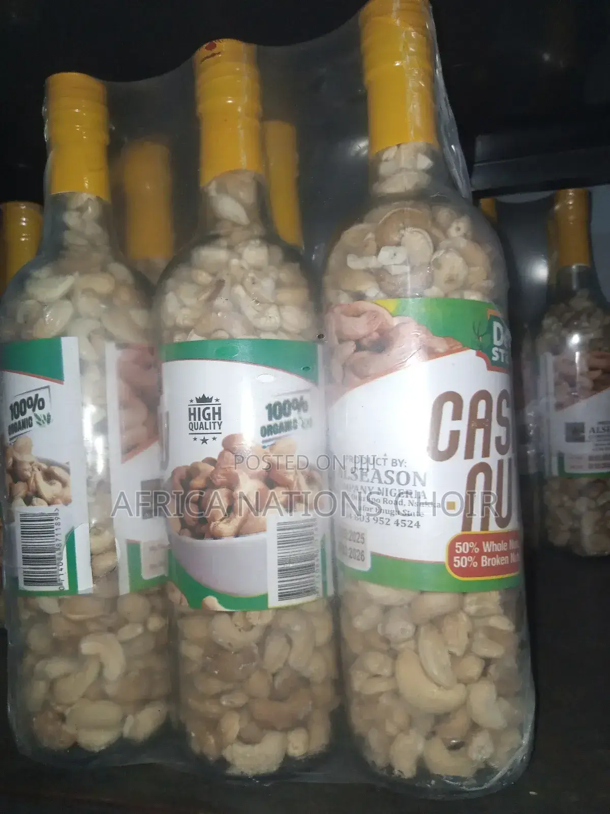 De Boss Standard Cashew Nut (Clean)