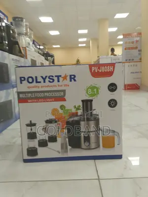 Polystar Food Processor With Advanced Features Pv-J808h