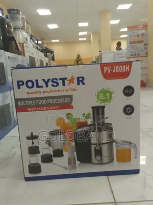 Polystar 8in1 75mm Heavy-Duty Food Processor Pv-J808h