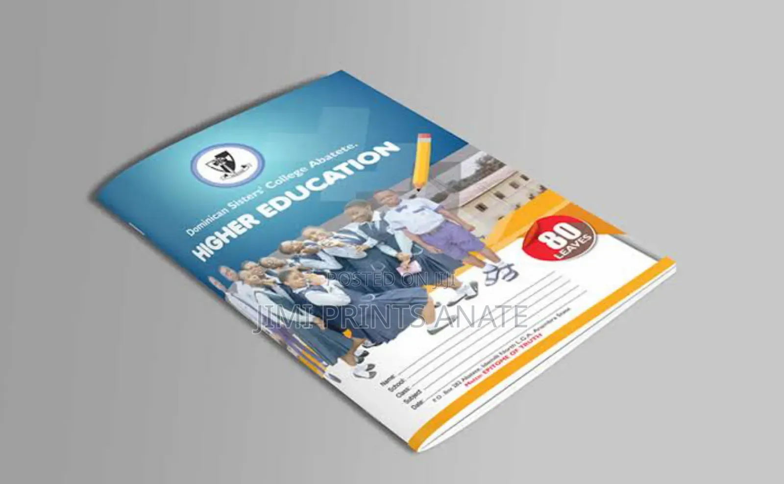 School Big Note and Program