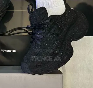 Crystal Black  Balenciaga Sneakers