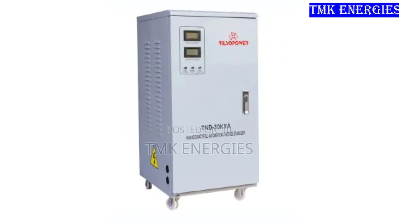 Rilsopower 30kva Tnd Single Phase Servo Stabilizer